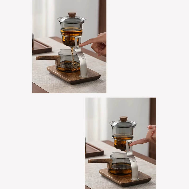 Чайник для заваривания TeaPot D-41 Automatic tea maker 300/400ml на картинке №5