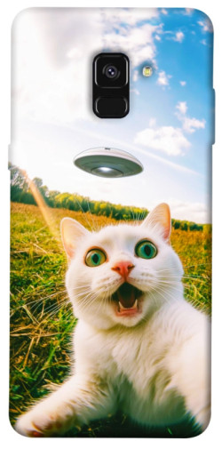 Чохол itsPrint Ufo cat для Samsung A530 Galaxy A8 (2018)
