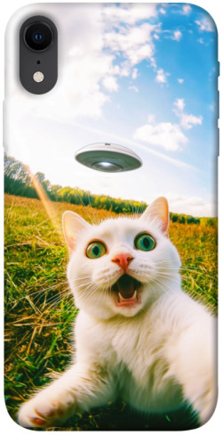Чехол itsPrint Ufo cat для Apple iPhone XR (6.1")