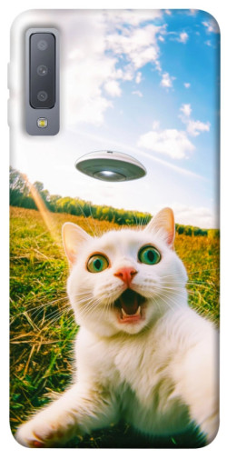 Чехол itsPrint Ufo cat для Samsung A750 Galaxy A7 (2018)