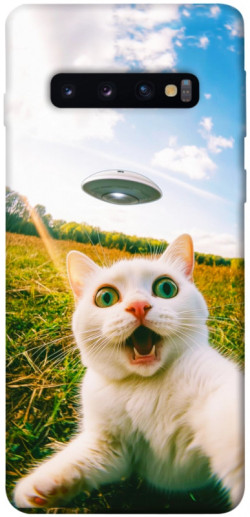 Чехол itsPrint Ufo cat для Samsung Galaxy S10