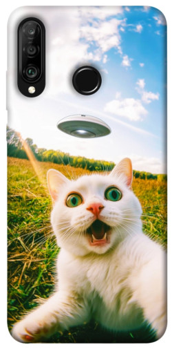 Чехол itsPrint Ufo cat для Huawei P30 lite