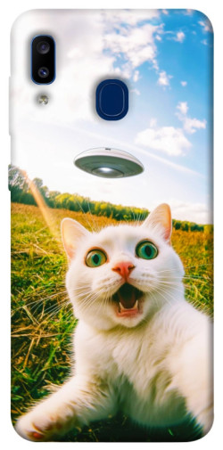 Чохол itsPrint Ufo cat для Samsung Galaxy A20 / A30