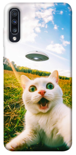 Чехол itsPrint Ufo cat для Samsung Galaxy A70 (A705F)