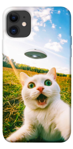 Чехол itsPrint Ufo cat для Apple iPhone 11 (6.1")