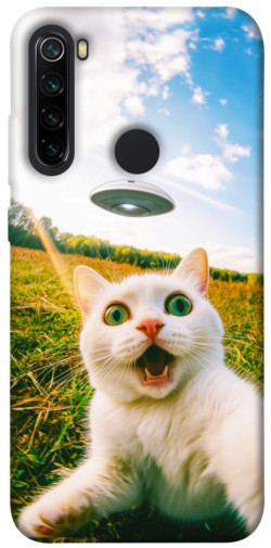 Чехол itsPrint Ufo cat для Xiaomi Redmi Note 8