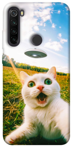 Чехол itsPrint Ufo cat для Xiaomi Redmi Note 8T