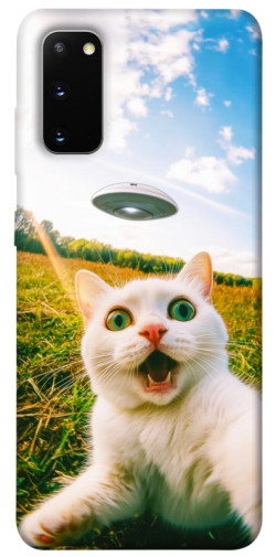 Чехол itsPrint Ufo cat для Samsung Galaxy S20