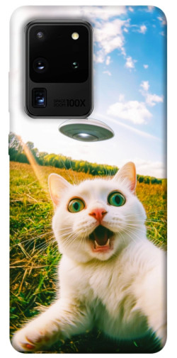 Чехол itsPrint Ufo cat для Samsung Galaxy S20 Ultra