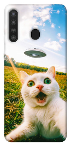 Чехол itsPrint Ufo cat для Samsung Galaxy A21