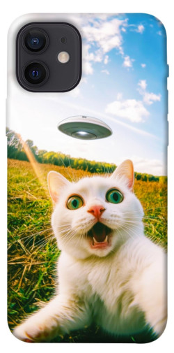 Чехол itsPrint Ufo cat для Apple iPhone 12 Pro (6.1")