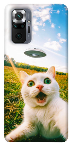 Чехол itsPrint Ufo cat для Xiaomi Redmi Note 10 Pro