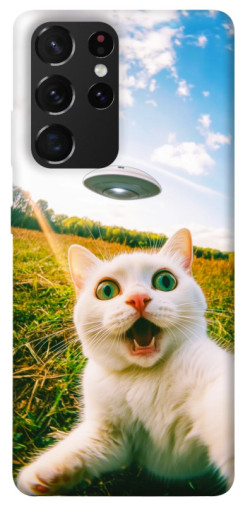 Чохол itsPrint Ufo cat для Samsung Galaxy S21 Ultra