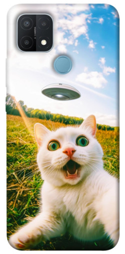 Чехол itsPrint Ufo cat для Oppo A15s / A15