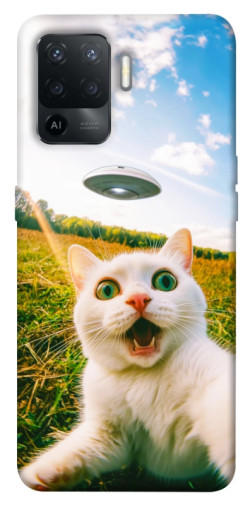 Чехол itsPrint Ufo cat для Oppo Reno 5 Lite