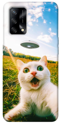 Чехол itsPrint Ufo cat для Oppo A74 4G