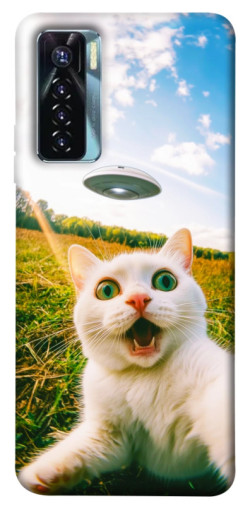 Чехол itsPrint Ufo cat для TECNO Camon 17 Pro