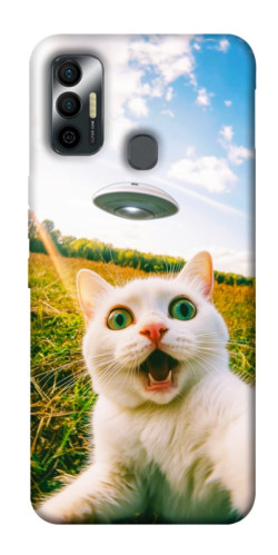 Чехол itsPrint Ufo cat для TECNO Spark 7