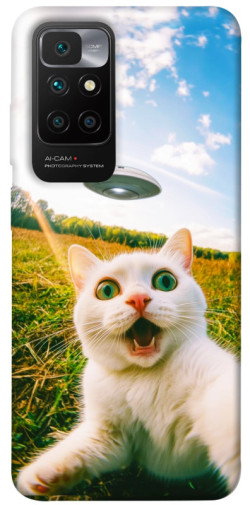 Чехол itsPrint Ufo cat для Xiaomi Redmi 10