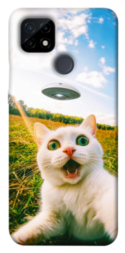 Чехол itsPrint Ufo cat для Realme C21