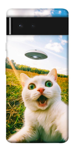 Чехол itsPrint Ufo cat для Google Pixel 6