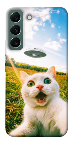 Чохол itsPrint Ufo cat для Samsung Galaxy S22