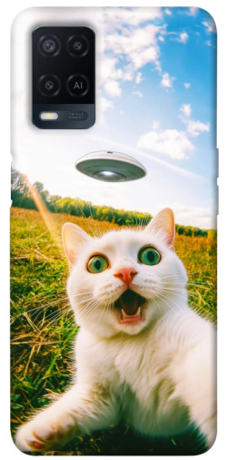 Чехол itsPrint Ufo cat для Oppo A16s / A16