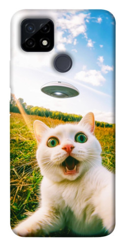 Чехол itsPrint Ufo cat для Realme C21Y