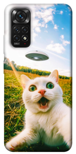 Чохол itsPrint Ufo cat для Xiaomi Redmi Note 11 (Global) / Note 11S