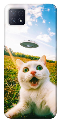 Чехол itsPrint Ufo cat для Oppo A72 5G / A73 5G