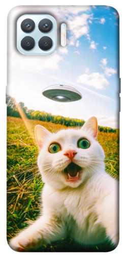 Чехол itsPrint Ufo cat для Oppo F17 Pro