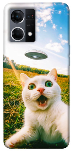 Чохол itsPrint Ufo cat для Oppo Reno 7 4G