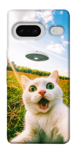 Чехол itsPrint Ufo cat для Google Pixel 7