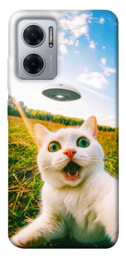 Чехол itsPrint Ufo cat для Xiaomi Redmi Note 11E