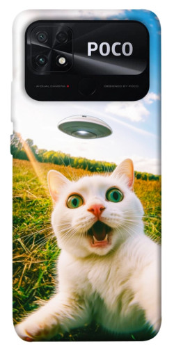 Чехол itsPrint Ufo cat для Xiaomi Poco C40