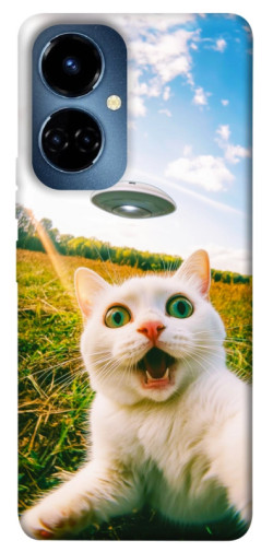 Чехол itsPrint Ufo cat для TECNO Camon 19 (CI6n) / 19 Pro (CI8n)