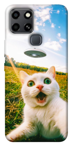 Чехол itsPrint Ufo cat для Infinix Smart 6