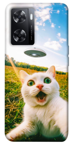 Чохол itsPrint Ufo cat для Oppo A57s