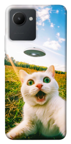 Чехол itsPrint Ufo cat для Realme C30