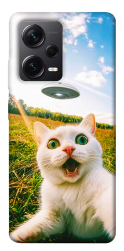 Чехол itsPrint Ufo cat для Xiaomi Redmi Note 12 Pro+ 5G