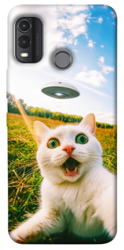 Чехол itsPrint Ufo cat для Nokia G11 Plus