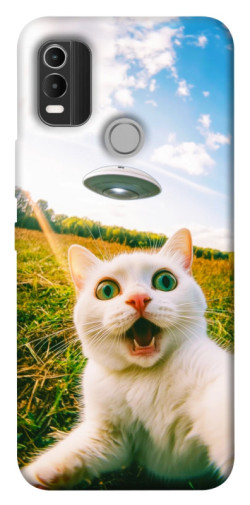 Чехол itsPrint Ufo cat для Nokia C21 Plus