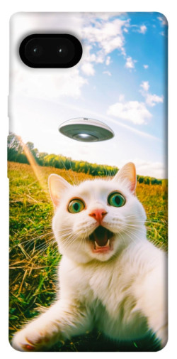 Чехол itsPrint Ufo cat для Google Pixel 7a