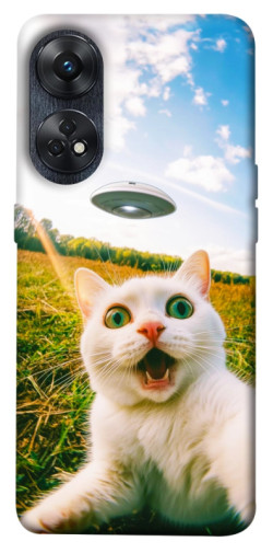 Чехол itsPrint Ufo cat для Oppo Reno 8 T 4G