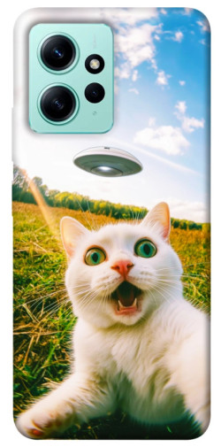 Чехол itsPrint Ufo cat для Xiaomi Redmi Note 12 4G