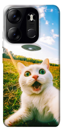 Чехол itsPrint Ufo cat для Tecno Spark Go 2023