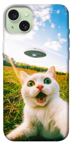 Чохол itsPrint Ufo cat для Apple iPhone 15 Plus (6.7")