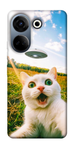 Чехол itsPrint Ufo cat для TECNO Camon 20 Pro (CK7n)