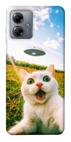 Чехол itsPrint Ufo cat для Motorola Moto G14