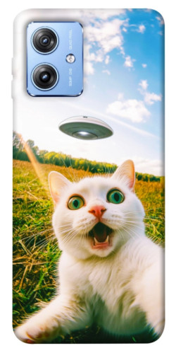 Чехол itsPrint Ufo cat для Motorola Moto G84